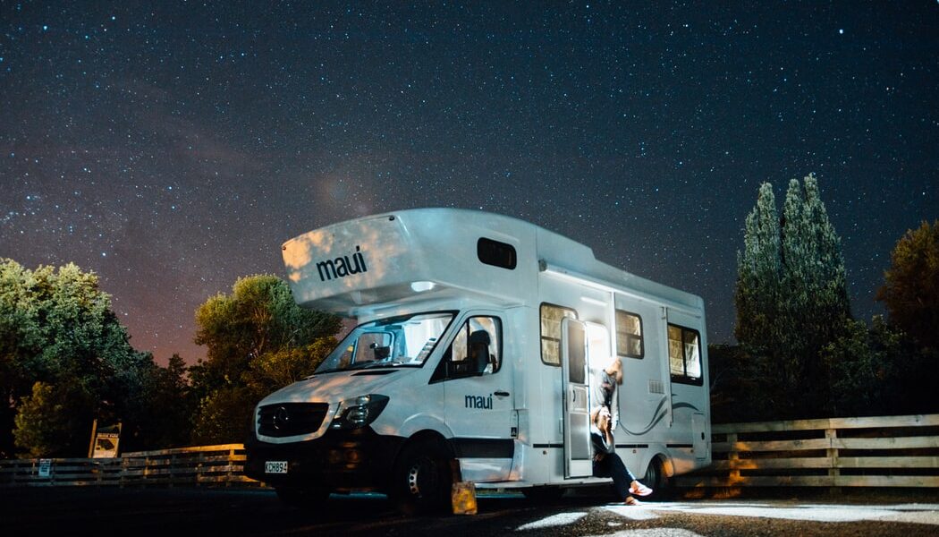 camper sotto le stelle